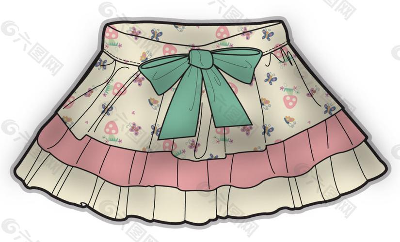黄色短裙与彩色服装设计原稿矢量素材 工业素材免费下载全指南